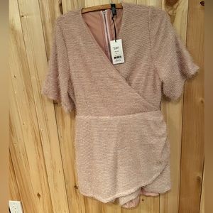 Smash + Tess x Hilary Duff Tinsel Shorty Romper